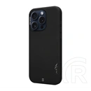 Tactical iPhone 15 Pro magforce velvet smoothie 2.0 szilikon telefonvédő (ütésállóság, matt, magsafe) fekete