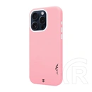 Tactical iPhone 15 Pro magforce velvet smoothie 2.0 szilikon telefonvédő (ütésállóság, matt, magsafe) rózsaszín