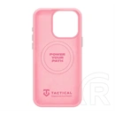 Tactical iPhone 15 Pro magforce velvet smoothie 2.0 szilikon telefonvédő (ütésállóság, matt, magsafe) rózsaszín