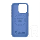 Tactical iPhone 15 Pro magforce velvet smoothie 2.0 szilikon telefonvédő (ütésállóság, matt, magsafe) sötétkék