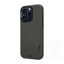 Tactical iPhone 15 Pro magforce velvet smoothie 2.0 szilikon telefonvédő (ütésállóság, matt, magsafe) sötétszürke