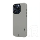 Tactical iPhone 15 Pro magforce velvet smoothie 2.0 szilikon telefonvédő (ütésállóság, matt, magsafe) világosszürke