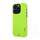 Tactical iPhone 15 Pro magforce velvet smoothie 2.0 szilikon telefonvédő (ütésállóság, matt, magsafe) világoszöld