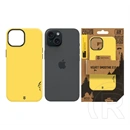Tactical iPhone 15 magforce velvet smoothie 2.0 szilikon telefonvédő (ütésállóság, matt, magsafe) citromsárga