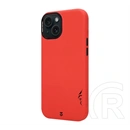 Tactical iPhone 15 magforce velvet smoothie 2.0 szilikon telefonvédő (ütésállóság, matt, magsafe) piros