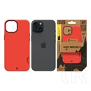 Tactical iPhone 15 magforce velvet smoothie 2.0 szilikon telefonvédő (ütésállóság, matt, magsafe) piros