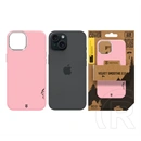 Tactical iPhone 15 magforce velvet smoothie 2.0 szilikon telefonvédő (ütésállóság, matt, magsafe) rózsaszín