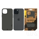 Tactical iPhone 15 magforce velvet smoothie 2.0 szilikon telefonvédő (ütésállóság, matt, magsafe) sötétszürke