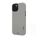 Tactical iPhone 15 magforce velvet smoothie 2.0 szilikon telefonvédő (ütésállóság, matt, magsafe) világosszürke