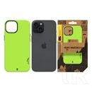 Tactical iPhone 15 magforce velvet smoothie 2.0 szilikon telefonvédő (ütésállóság, matt, magsafe) világoszöld