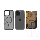 Tactical iPhone 16 Pro Max magforce hyperstealth sika szilikon telefonvédő (ütésálló, magsafe, topográfiai minta) fekete