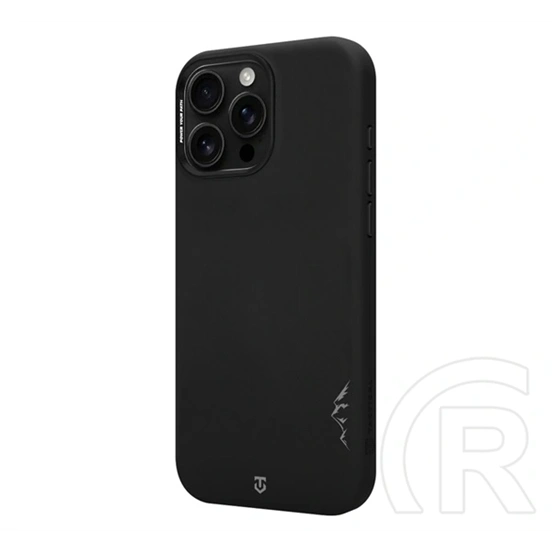 Tactical iPhone 16 Pro Max magforce velvet smoothie 2.0 szilikon telefonvédő (ütésállóság, matt, magsafe) fekete
