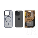 Tactical iPhone 16 Pro magforce hyperstealth sika szilikon telefonvédő (ütésálló, magsafe, topográfiai minta) sötétkék