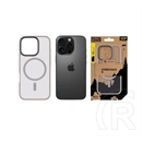 Tactical iPhone 16 Pro magforce hyperstealth szilikon védő (ütésálló, átlátszó matt hátlap, magsafe) világosszürke