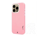 Tactical iPhone 16 Pro magforce velvet smoothie 2.0 szilikon telefonvédő (ütésállóság, matt, magsafe) rózsaszín