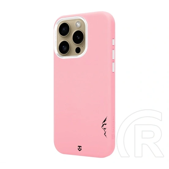 Tactical iPhone 16 Pro magforce velvet smoothie 2.0 szilikon telefonvédő (ütésállóság, matt, magsafe) rózsaszín