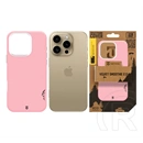 Tactical iPhone 16 Pro magforce velvet smoothie 2.0 szilikon telefonvédő (ütésállóság, matt, magsafe) rózsaszín