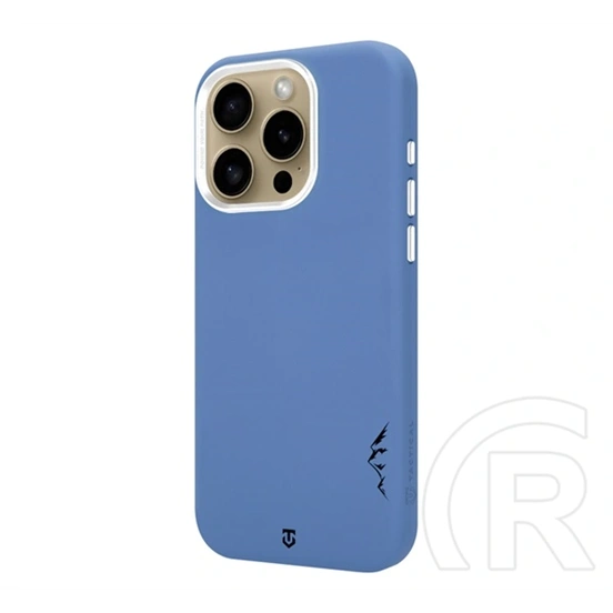 Tactical iPhone 16 Pro magforce velvet smoothie 2.0 szilikon telefonvédő (ütésállóság, matt, magsafe) sötétkék