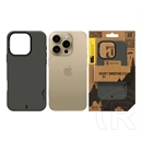 Tactical iPhone 16 Pro magforce velvet smoothie 2.0 szilikon telefonvédő (ütésállóság, matt, magsafe) sötétszürke