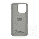 Tactical iPhone 16 Pro magforce velvet smoothie 2.0 szilikon telefonvédő (ütésállóság, matt, magsafe) világosszürke