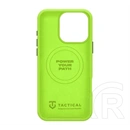 Tactical iPhone 16 Pro magforce velvet smoothie 2.0 szilikon telefonvédő (ütésállóság, matt, magsafe) világoszöld