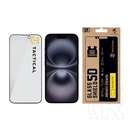 Tactical iPhone 16  glass shield privacy stealth 5d képernyővédő üveg (5d, 0.33mm, 9h, betekintés védelem) fekete