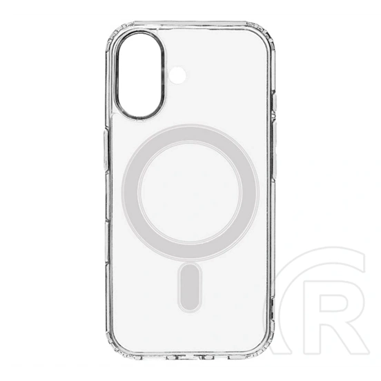 Tactical iPhone 16 magforce szilikon telefonvédő (ütésállóság, magsafe) átlátszó