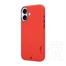 Tactical iPhone 16 magforce velvet smoothie 2.0 szilikon telefonvédő (ütésállóság, matt, magsafe) piros