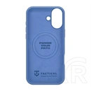 Tactical iPhone 16 magforce velvet smoothie 2.0 szilikon telefonvédő (ütésállóság, matt, magsafe) sötétkék