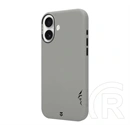 Tactical iPhone 16 magforce velvet smoothie 2.0 szilikon telefonvédő (ütésállóság, matt, magsafe) világosszürke