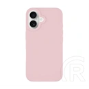 Tactical iPhone 16 magforce velvet smoothie szilikon telefonvédő (ütésállóság, matt, magsafe) rózsaszín