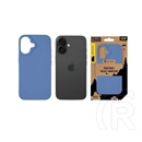 Tactical iPhone 16 magforce velvet smoothie szilikon telefonvédő (ütésállóság, matt, magsafe) sötétkék