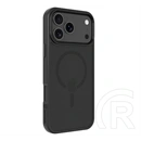Tactical iPhone 17 Pro Max magforce hyperstealth szilikon telefonvédő (ütésálló, átlátszó matt hátlap, magsafe) fekete