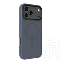Tactical iPhone 17 Pro Max magforce hyperstealth szilikon telefonvédő (ütésálló, átlátszó matt hátlap, magsafe) sötétkék