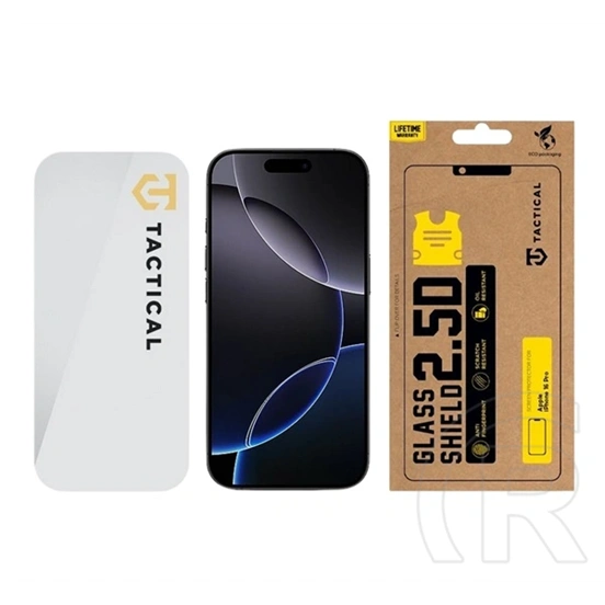 Tactical iPhone 17  glass shield 2.5d képernyővédő üveg (2.5d, 0.33mm, 9h) átlátszó