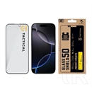 Tactical iPhone 17  glass shield privacy stealth 5d képernyővédő üveg (5d, 0.33mm, 9h, betekintés védelem) fekete