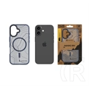 Tactical iPhone 17 magforce hyperstealth sika szilikon telefonvédő (ütésállóság, magsafe, topográfiai minta) sötétkék