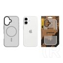 Tactical iPhone 17 magforce hyperstealth szilikon telefonvédő (ütésállóság, átlátszó matt hátlap, magsafe) világosszürke