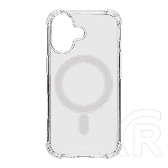 Tactical iPhone 17 magforce plyo szilikon telefonvédő (ütésállóság, légpárnás sarok, magsafe) átlátszó