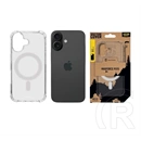 Tactical iPhone 17 magforce plyo szilikon telefonvédő (ütésállóság, légpárnás sarok, magsafe) átlátszó
