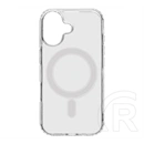 Tactical iPhone 17 magforce szilikon telefonvédő (ütésállóság, magsafe) átlátszó