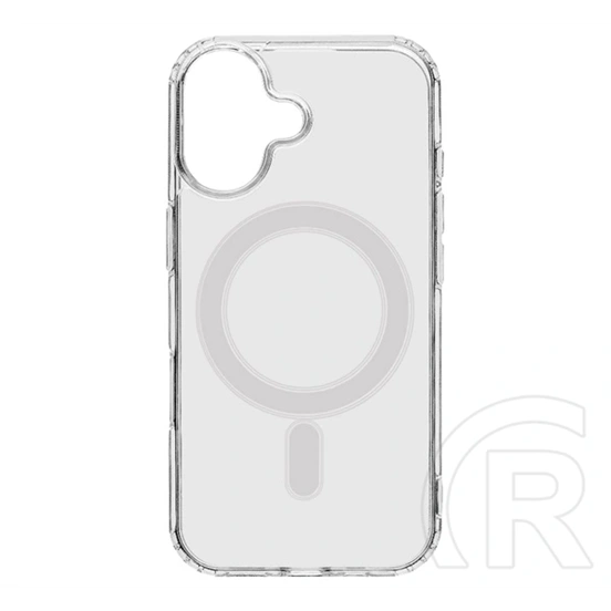 Tactical iPhone 17 magforce szilikon telefonvédő (ütésállóság, magsafe) átlátszó