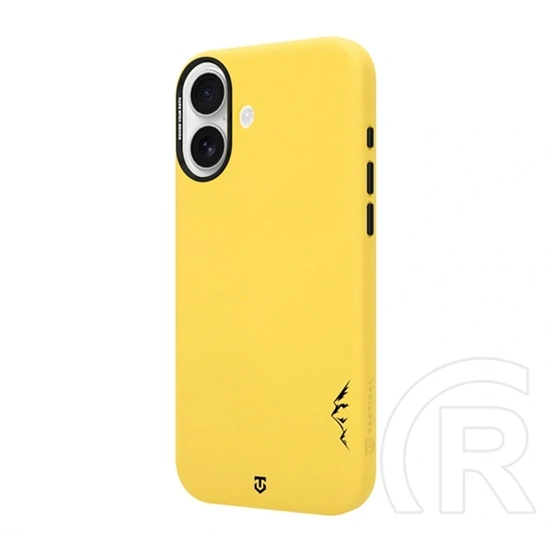 Tactical iPhone 17 magforce velvet smoothie 2.0 szilikon telefonvédő (ütésállóság, matt, magsafe) citromsárga