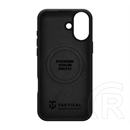 Tactical iPhone 17 magforce velvet smoothie 2.0 szilikon telefonvédő (ütésállóság, matt, magsafe) fekete
