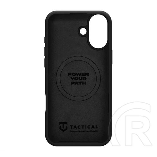 Tactical iPhone 17 magforce velvet smoothie 2.0 szilikon telefonvédő (ütésállóság, matt, magsafe) fekete
