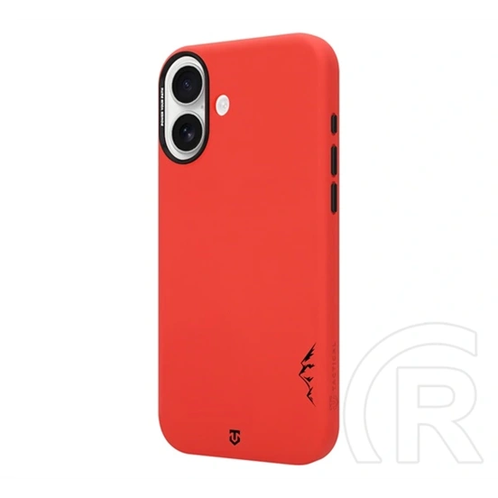 Tactical iPhone 17 magforce velvet smoothie 2.0 szilikon telefonvédő (ütésállóság, matt, magsafe) piros