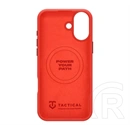 Tactical iPhone 17 magforce velvet smoothie 2.0 szilikon telefonvédő (ütésállóság, matt, magsafe) piros