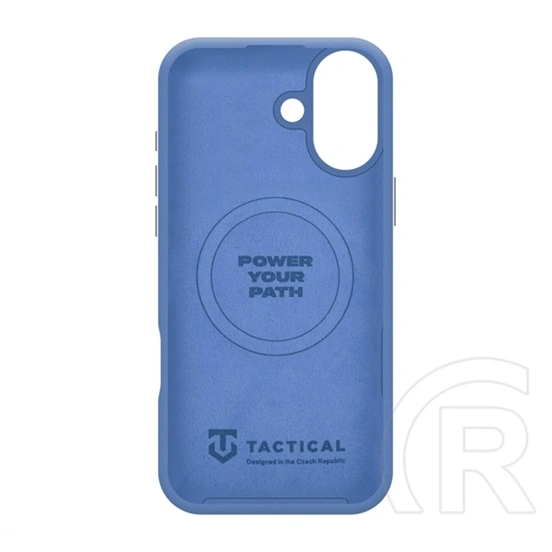 Tactical iPhone 17 magforce velvet smoothie 2.0 szilikon telefonvédő (ütésállóság, matt, magsafe) sötétkék