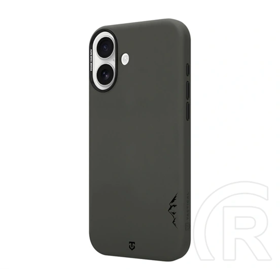 Tactical iPhone 17 magforce velvet smoothie 2.0 szilikon telefonvédő (ütésállóság, matt, magsafe) sötétszürke