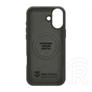 Tactical iPhone 17 magforce velvet smoothie 2.0 szilikon telefonvédő (ütésállóság, matt, magsafe) sötétszürke